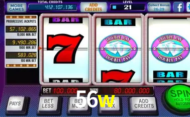 Sinta a adrenalina dos jogos de cassino com 56w